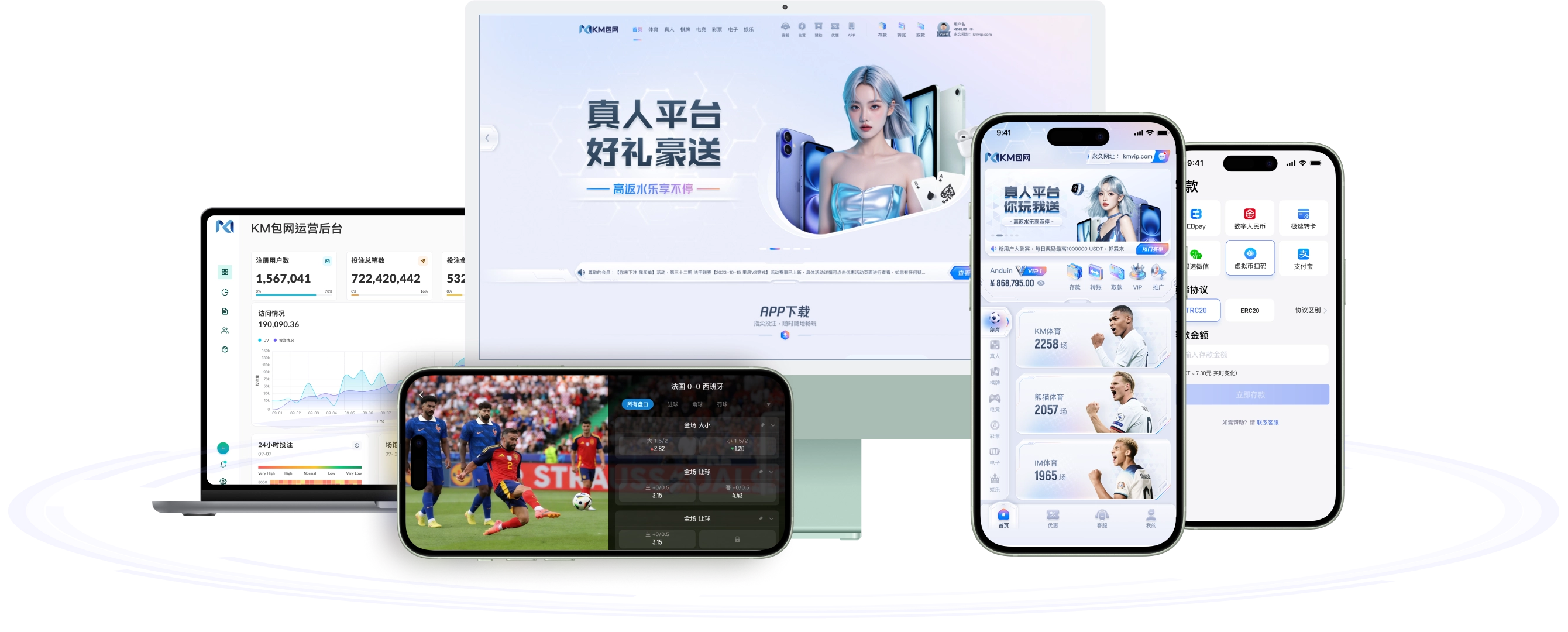 KM包网多端展示